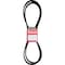 Mitsuboshi General Utility V-Belt FHP 5L610 0.63in W X 61in L For Fractional Horsepower Motors Black 5L610A - alternate 9
