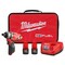 Milwaukee Tool M12 FUEL 1/4" Hex 2-Speed Screwdriver Kit + M12 CP2.0 Batteries (2-Pack) 2402-22, 48-11-2420, 48-11-2420 - alternate 9