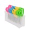 Westcott Kids Blunt 5" Scissors with Storage Rack, Anti-Microbial Protection, Assorted Colors, 12PK 14871 - alternate 2