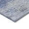Homeroots 5' X 8' Denim Blue And Sky Blue Abstract Washable Indoor Outdoor Area Rug 577704 - alternate 6