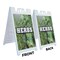 Signmission Herbs, A-Frame & 2 Decals Installed, Heavy-Duty Plastic Frame SBHD-D-2436-Herbs - alternate 4