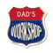 Signmission Dad's Workshop, 18 Inch X 18 Inch, Plastic Sign SHI-P-18-489-DAD - alternate 1