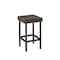 Crosley Palm Harbor 2Pc Wicker Counter Height Outdoor Bar Stool Set CO7107-BR - alternate 1