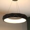 Vaxcel Carmen 1-Light LED Chandelier, Textured Black, Selectable CCT, 23.75-In. Wide H0330 - alternate 7