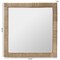 Bali & Pari Geralyn Japandi Natural Seagrass Square Wall Mirror 248-13813-ZORO - alternate 4