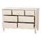 Baxton Studio Braith Farmhouse Ivory Spindle Wood 7-Drawer Dresser 258-14249-ZORO - alternate 5