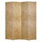 Homeroots 84" Gold Wood Folding Four Panel Screen Room Divider 274903 - alternate 5