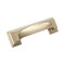 Amerock Appoint 3 in & 3-3/4 in 76mm & 96 mm Center-to-Center Golden Champagne Cabinet Cup Pull BP36762BBZ - alternate 1