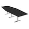 Skutchi Designs 12 Person Conference Table With Power Unit | 12' Hexagon Table | Harmony Series HAR-HEX.IR-48X144-T-U999ST19-NA - alternate 1