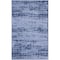 Homeroots 2' X 4' Denim Blue And Navy Blue Abstract Indoor Outdoor Area Rug 545949 - alternate 5