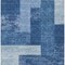 Homeroots 8' X 10' Navy Blue And Sky Blue Geometric Washable Indoor Outdoor Area Rug 612451 - alternate 7
