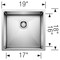 Blanco Precision 16 R10 Medium Single Bowl 516224 - alternate 4