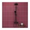 Daltile Stencil 4in x 12in Glazed Porcelain Wall & Floor Tile 8.72 SQFT Per Carton, 30PK SC36RCT412MT - alternate 7