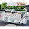Koolmore 60 in. 8-Burner Commercial Outdoor Propane Gas Grill with 30 in. Griddle and 30 in. Pizza Oven CGKIT6-G30P30 - alternate 7