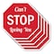 Signmission Can't Stop Loving You, 10 inch X 10 inch, Aluminum Metal Signs, 5PK OC-A-5Pack-10-107 - alternate 1