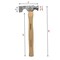 Big Horn 14 Oz Drywall Hammer/Hatchet With Milled Face and Hickory Handle 15140 - alternate 9