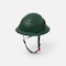 Ironwear Type 2 Class C Vented Full Brim Safety Helmet w/ Chin Strap, Dark Green 3969-DG - alternate 6