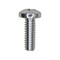 Auveco 1/4in-20 x 3/4in Phillips Pan Head Machine Screw Zinc, 100PK 15399 - alternate 1