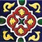 Homeroots 8" X 8" Festival Brights Mosaic Peel And Stick Removable Tiles 382873 - alternate 4