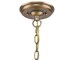 Homeroots Lincoln 4-Light Antique Brass Hanging Light 397955 - alternate 2