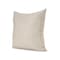 Homeroots 22" Beige And Black Striped Cotton Blend Throw Pillow Cover with Texture 608196 - alternate 4