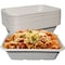 Ecoquality 22oz Rectangular Sugarcane Container, Compostable Bowls for Takeout, and Restaurant, 200PK EQCRTB22-200 - alternate 1