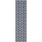 Homeroots 6' Navy Blue And Ivory Geometric Indoor Outdoor Area Rug 556333 - alternate 5