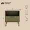 Manhattan Comfort Avira 20 in Nightstand in Olive Green (1-Drawer) NS1720-OG - alternate 5