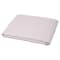 Homeroots Light Pink Linen Twin Flat Sheet 520738 - alternate 4