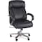 Safco Big and Tall Chair Chair, Big And Tall, High-Back, 500 lb., Loop Arms, 19" to 22-3/4" Height, Black 3502BL - alternate 1