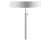 Jonathan Y June 65" Adjustable Metal/Marble LED Floor Lamp, Chrome JYL3022C - alternate 7