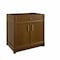 James Martin Vanities Bellshire 36" Single Vanity Cabinet, Honey Oak 660-V36-HNO - alternate 1