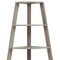 Homeroots 60" Taupe Wood Four Tier Corner Bookcase 332800 - alternate 4