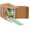 Brady PermaSleeve HX Heat Shrink Double Sided Wire Marking Sleeves, 0.5 in. x 2 in. W, Green, Roll of 250 2HX-500-2-GR-S - alternate 1