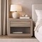 Manhattan Comfort Soren 32 in Nightstand in Natural Oak (1-Drawer) NS1877-2 - alternate 5