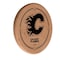 Holland Bar Stool Co Calgary Flames 13" Laser Engraved Solid Wood Sign WSgnLNatCalFla - alternate 1