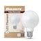 Bulbrite LED Filament, 5 Watt Dimmable G25 Light Bulb, Milky Glass Finish, E26 Base, 2700K 500 Lumens, 4PK 862087 - alternate 9