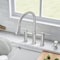 Blanco Empressa Bridge Faucet Pull Down 1.5 gpm, Chrome 442504 - alternate 4