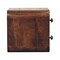 Homeroots 10" Brown Solid Wood Square Two Drawer Nightstand 651741 - alternate 7