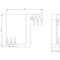 Siemens Safety main power connector for series connection of 2 contactors 3RT201, Size 3RA2916-1A - alternate 3