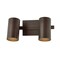 Troy Lighting Rueben 2 Light Bath and Vanity, Bronze, 12 In x 6.25 In B1906-BRZ - alternate 1