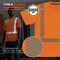 Ergodyne Hi-Vis Shirt, M, Orange, Short Sleeve 22243 - alternate 5