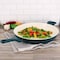 Spice By Tia Mowry 14 Inch Ceramic Nonstick Aluminum Skillet with Bakelite Handles in Teal 106925.01R - alternate 5