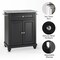 Crosley Cambridge Granite Top Portable Kitchen Island/Cart KF30023DBK - alternate 5