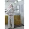 3M Disposable Coverall, Knit Cuffs & Attached Hood, White/Red, L, 4565-BLK-L, 25/Case 7000109047 - alternate 7