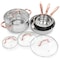 Gibson Home Bransonville 8 Piece Stainless Steel Cookware Set in Chrome and Bronze 128618.08 - alternate 7