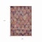 Homeroots 9' X 12' Rust Gold And Blush Aztec Washable Indoor Outdoor Area Rug 615792 - alternate 5