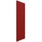 Ekena Millwork 18W x 75H True Fit PVC Diagonal Slat Modern Style Fixed Mount Shutters, Fire Red, PR TFP001DG18X075BR - alternate 8