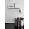 Kingston Brass Wall Mount Pot Filler Faucet, Polished Chrome KS8101CG - alternate 5
