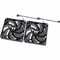 Thermaltake CT120 PC Cooling Fan, Daisy-Chain Design, 120 mm Hydraulic Bearing Fan, 2PK CLF147PL12BLA - alternate 5